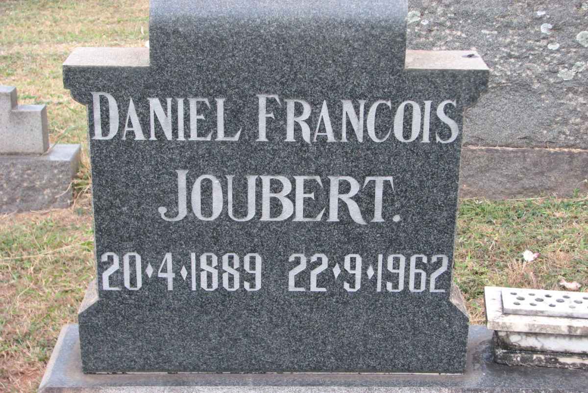 JOUBERT Daniel Francois 1889-1962