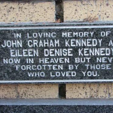 KENNEDY John Graham &amp; Eileen Denise