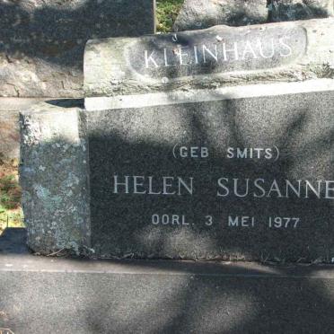 KLEINHAUS Helen Susanna nee SMITS -1977