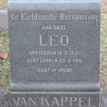 KAPPEL Leo, van 1933-1961