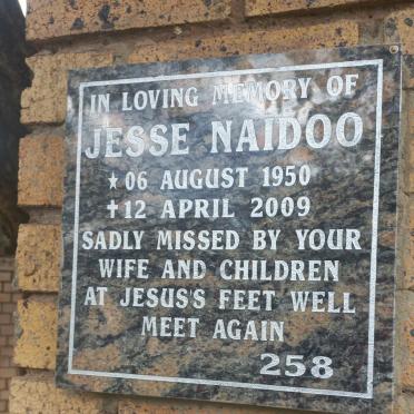 NAIDOO Jesse 1950-2009