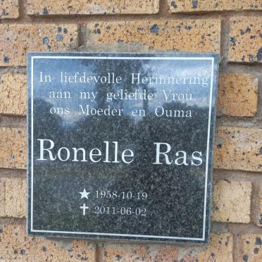 RAS Ronelle 1958-2011