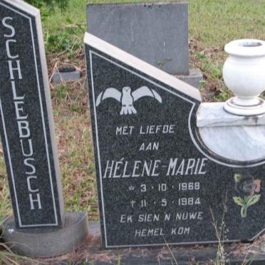 SCHLEBUSCH Hélene Marie 1968-1984