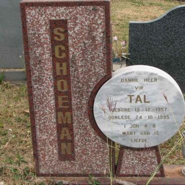 SCHOEMAN Tal 1957-1995