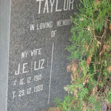 TAYLOR J.E. 1918-1988