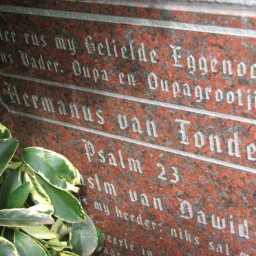 TONDER Hermanus, van