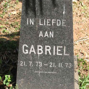 VOSLOO Gabriel 1973-1973