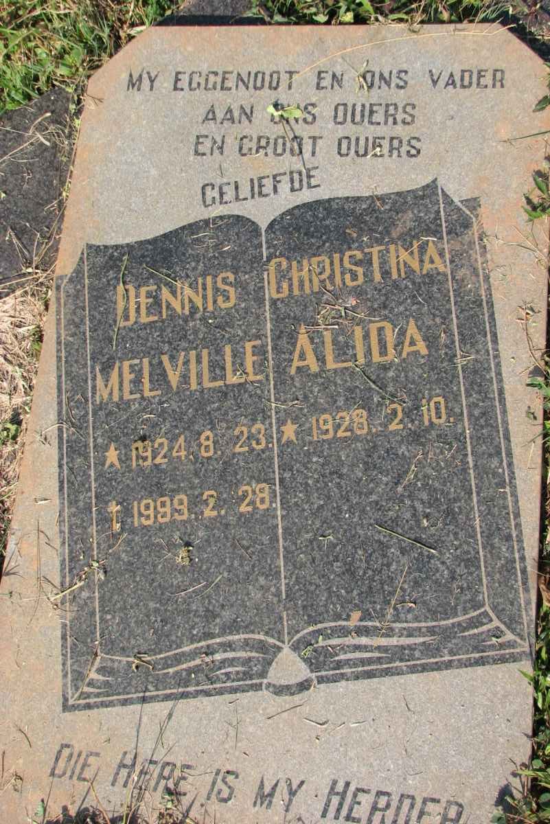 VOIGT Dennis Melville 1924-1999 &amp; Christina Alida 1928- _1