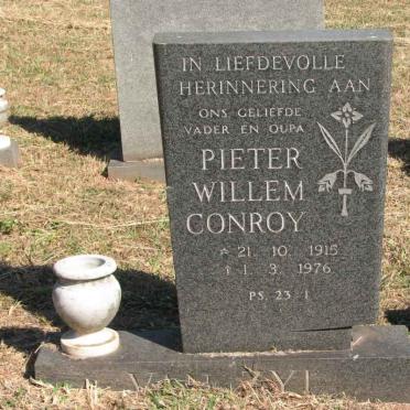 ZYL Pieter Willem Conroy, van 1915-1976