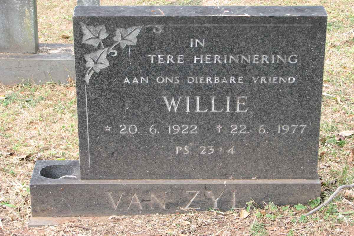ZYL Willie, van 1922-1977