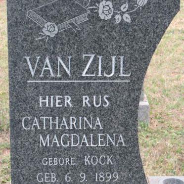 ZIJL Catharina Magdalena, van nee KOCK 1899-1972