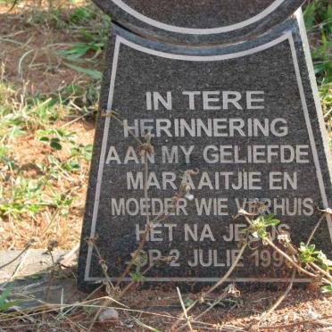 ? Maraaitjie -1998