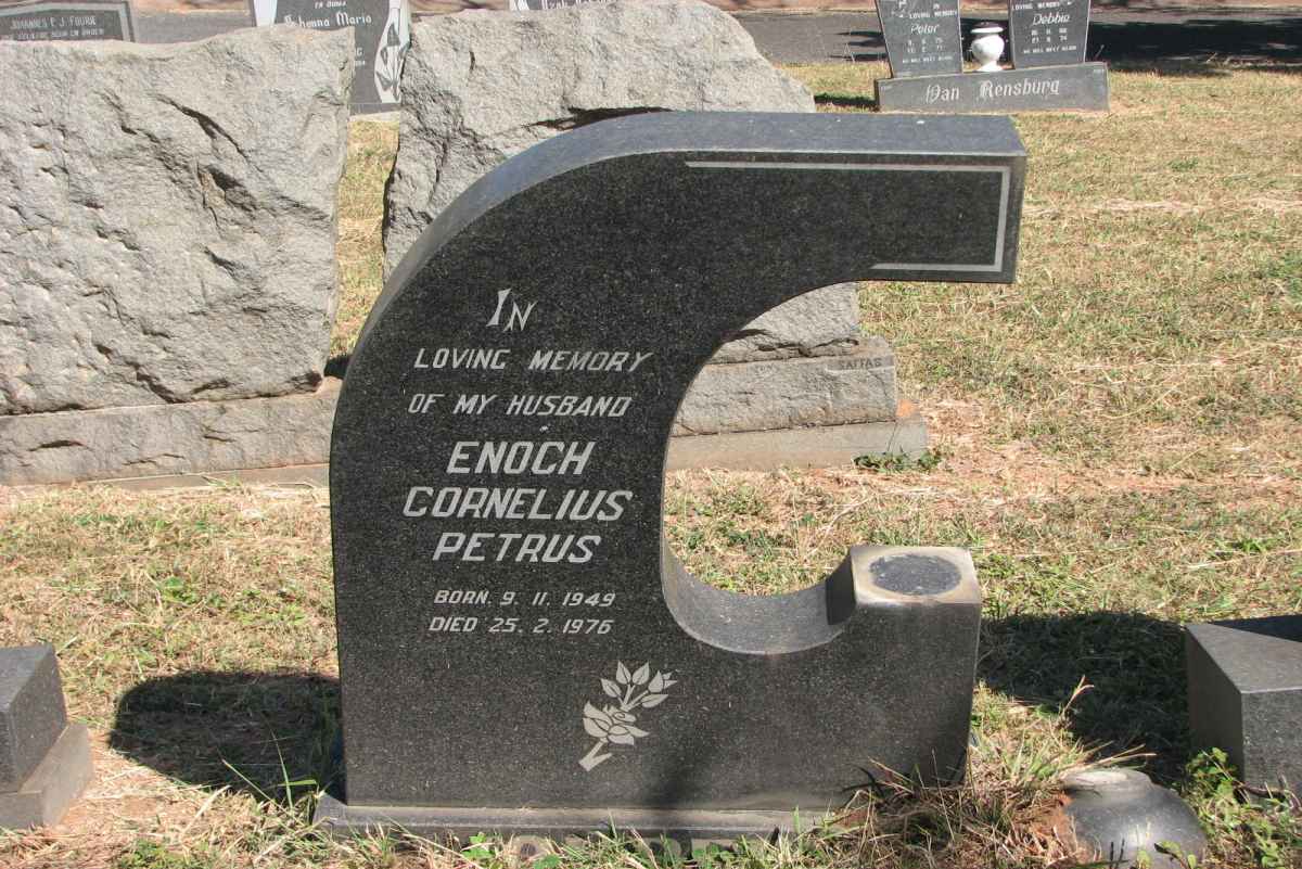 ? Enoch Cornelius Petrus 1949-1976