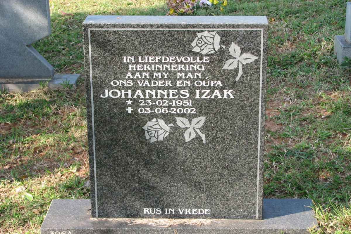 ? Johannes Izak 1951-2002