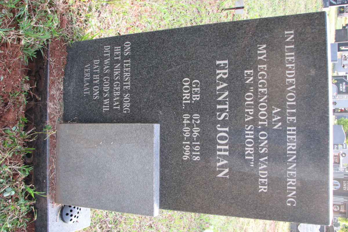 ? Frants Johan 1918-1996