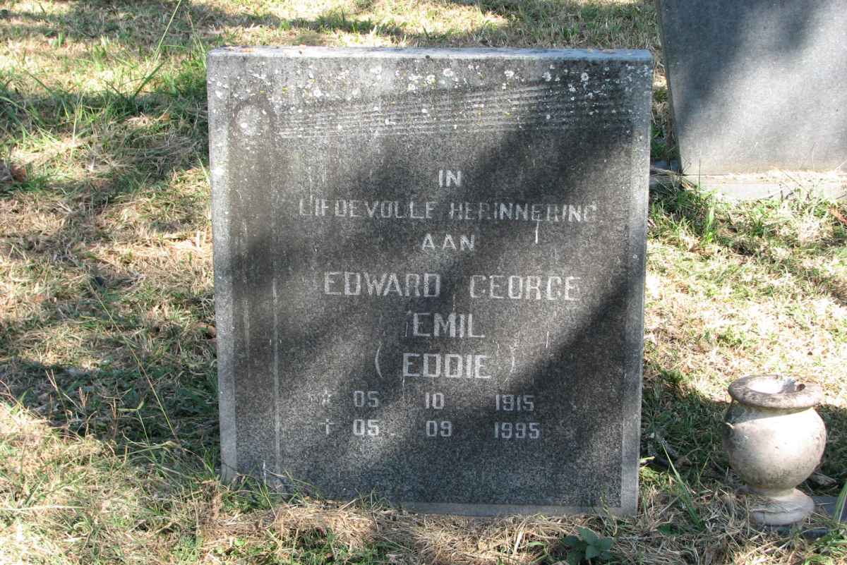 ? Edward George Emil 1915-1995