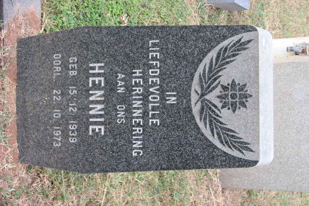 ? Hennie 1939-1973