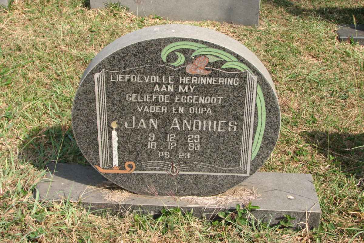 ? Jan Andries 1929-1993