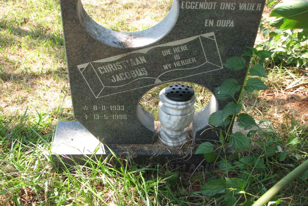 ? Christiaan Jacobus 1933-1996