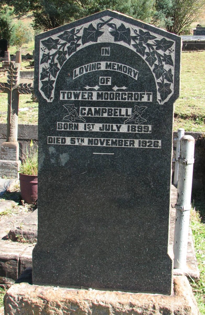CAMPBELL Tower Moorcroft 1899-1926