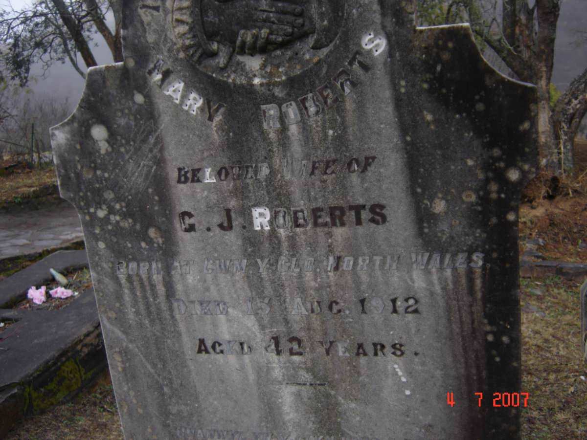 ROBERTS Mary -1912