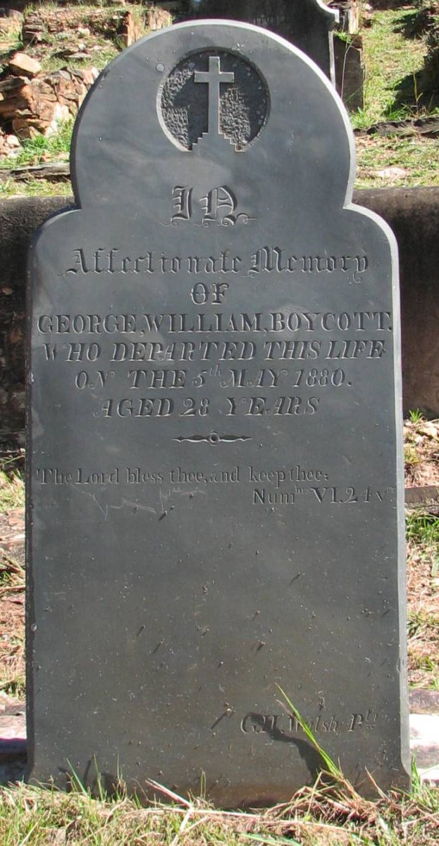 BOYCOTT George William -1880