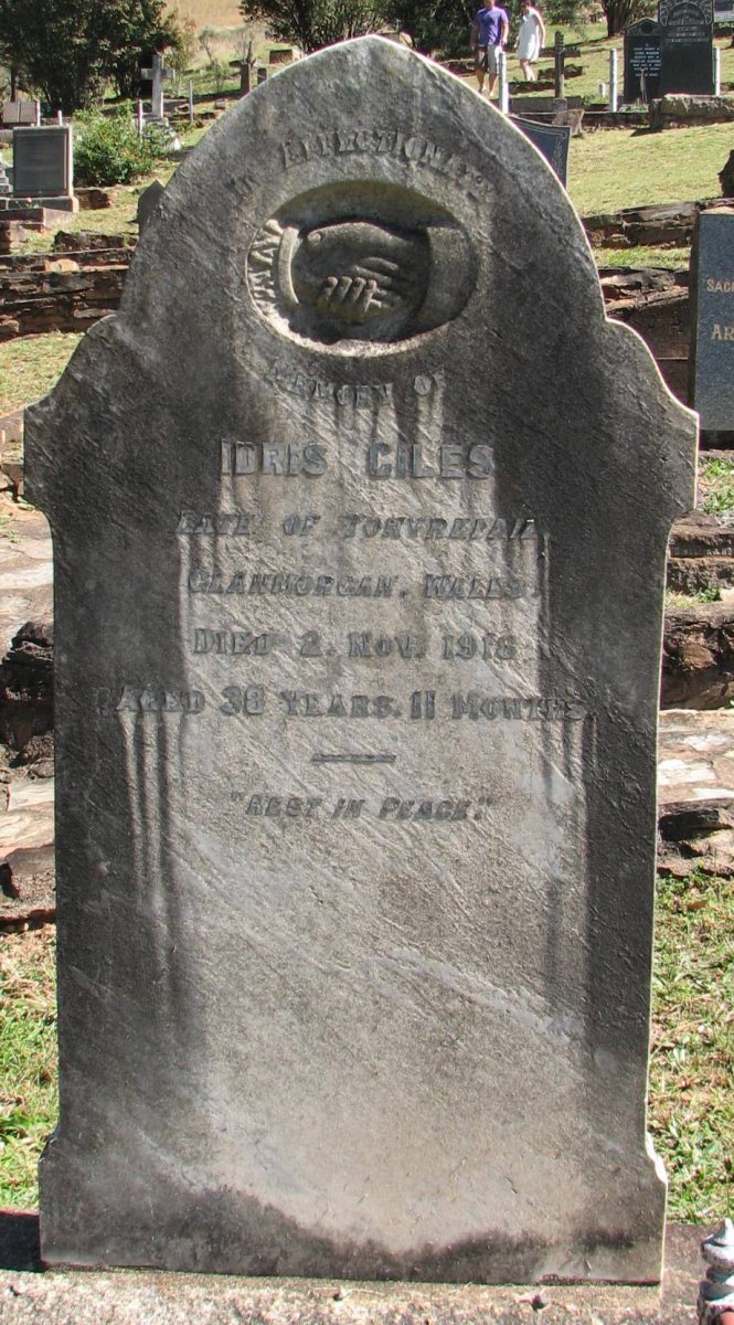 GILES Idris -1918