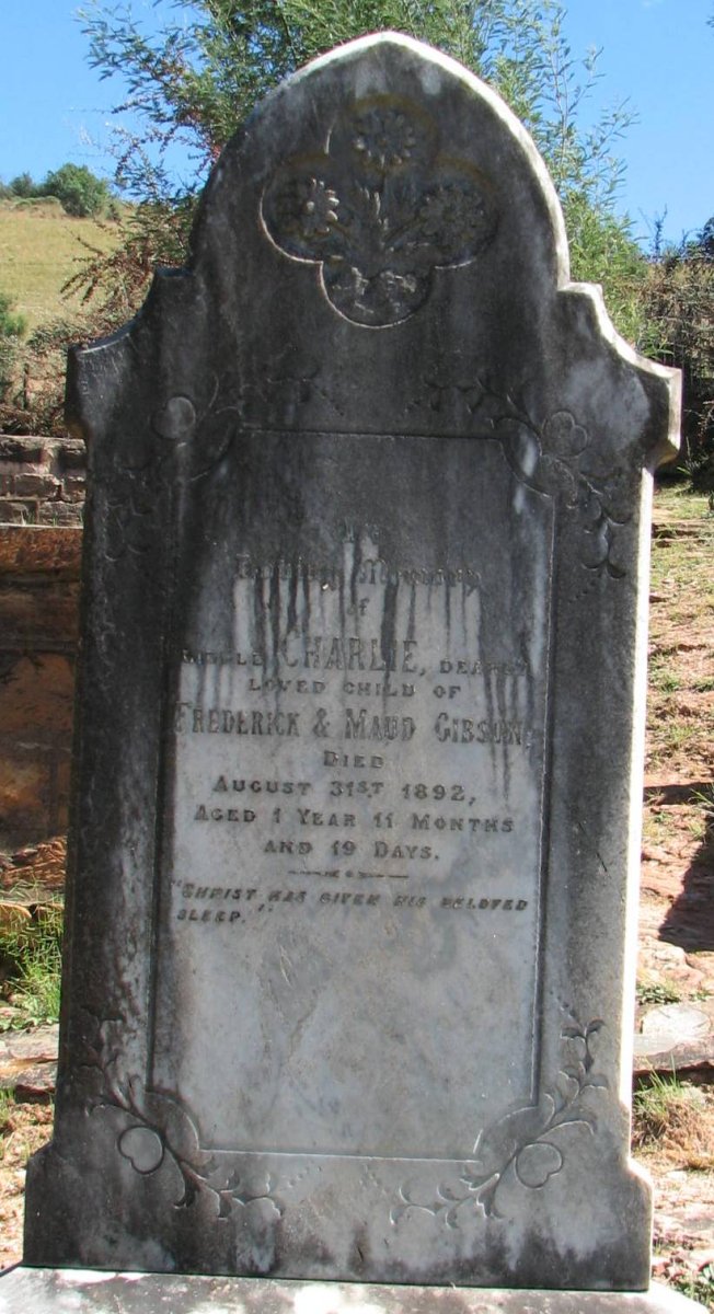 GIBSON Charlie -1892