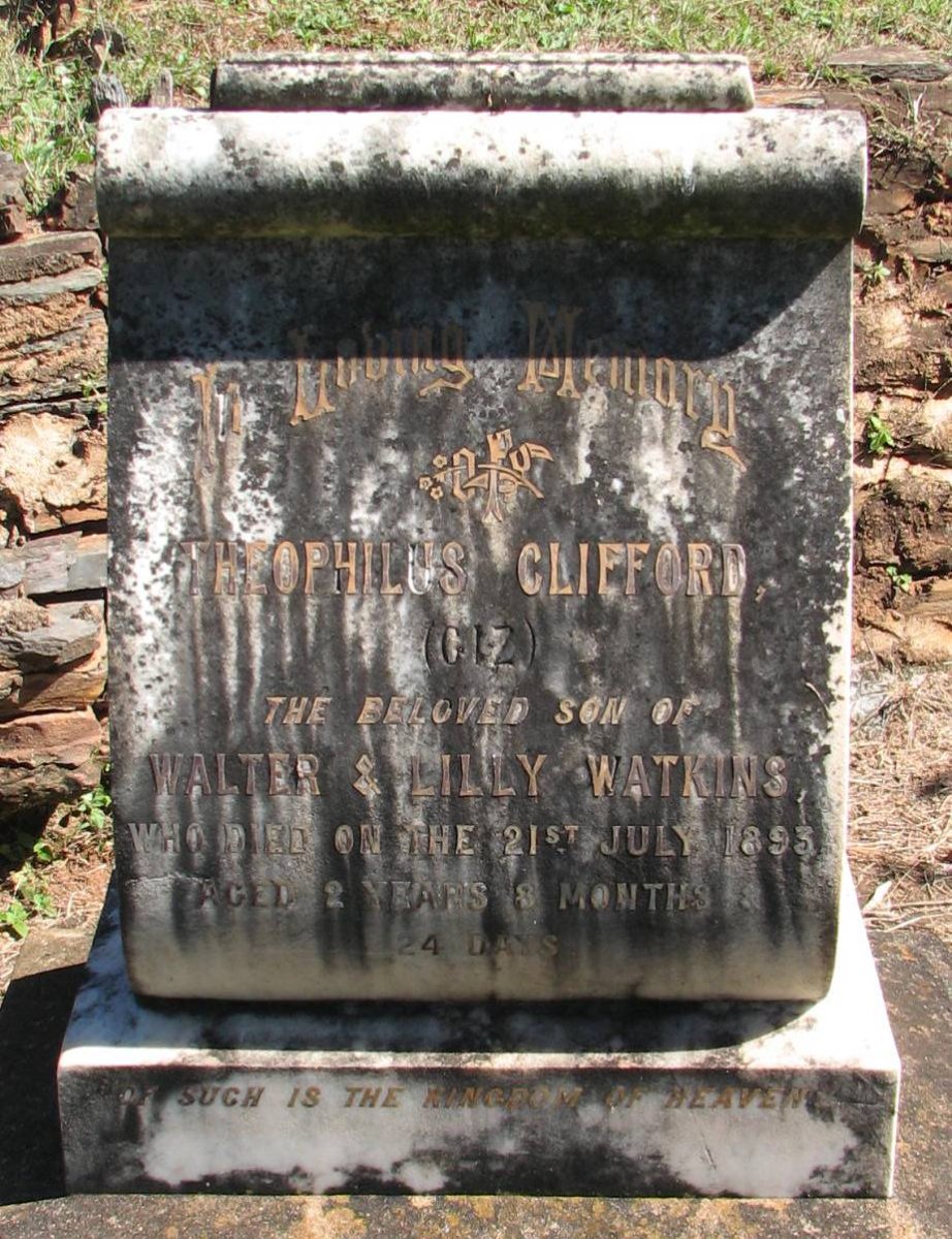 WATKINS Theophilus Clifford -1893