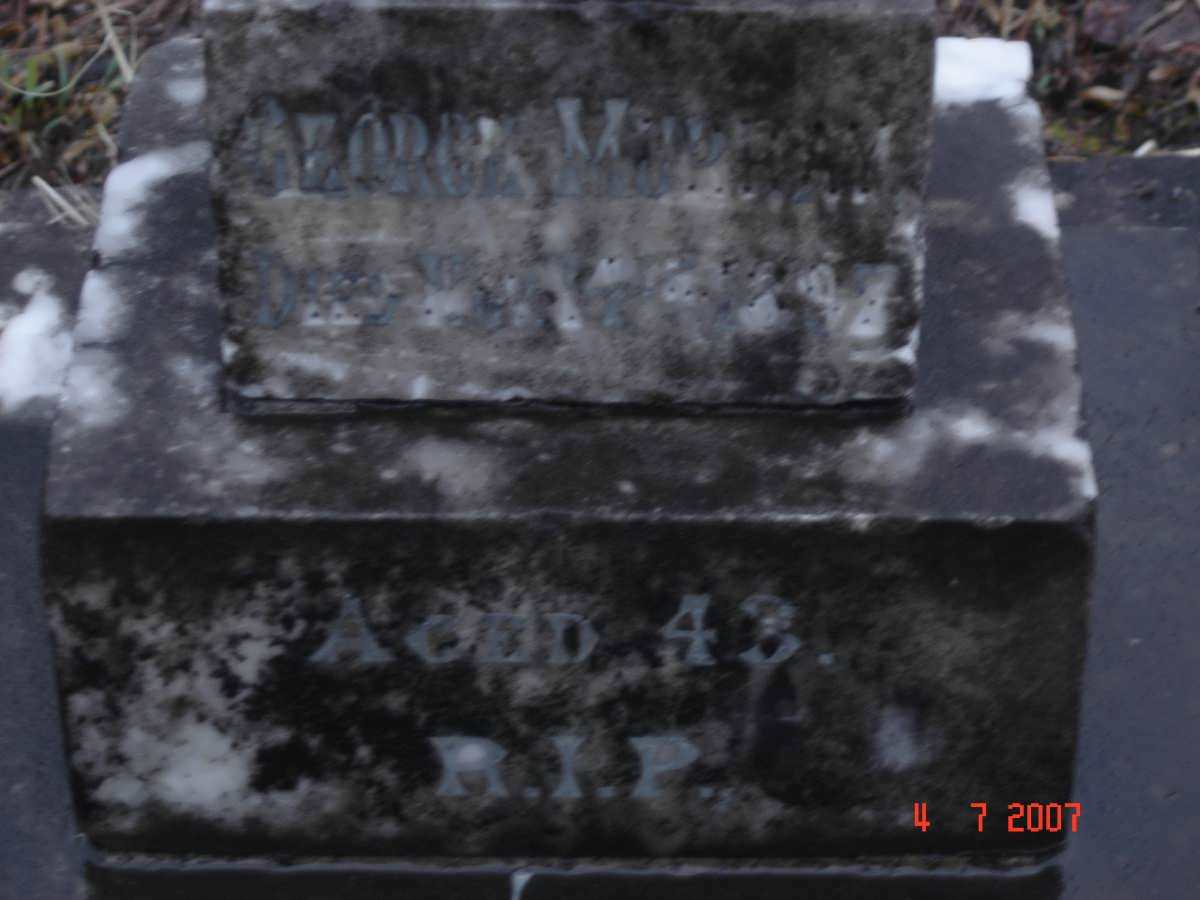 MURRAY George