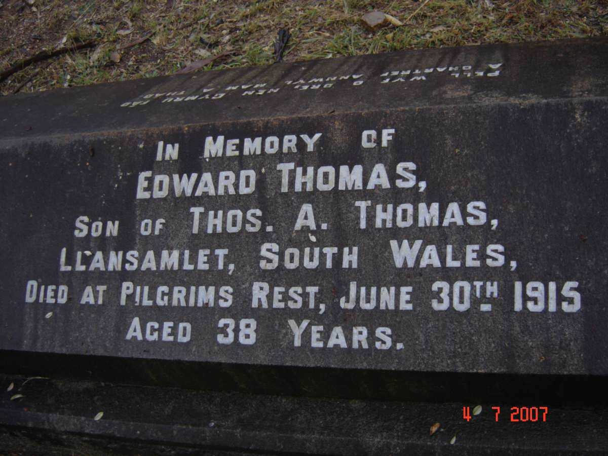 THOMAS Edward -1915