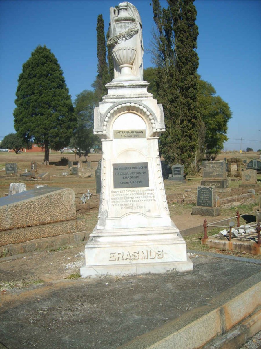 ERASMUS Cecilia Johanna 1896-1994