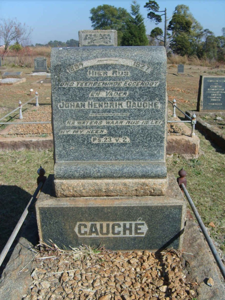 GAUCHE Johan Hendrik 1854-1927