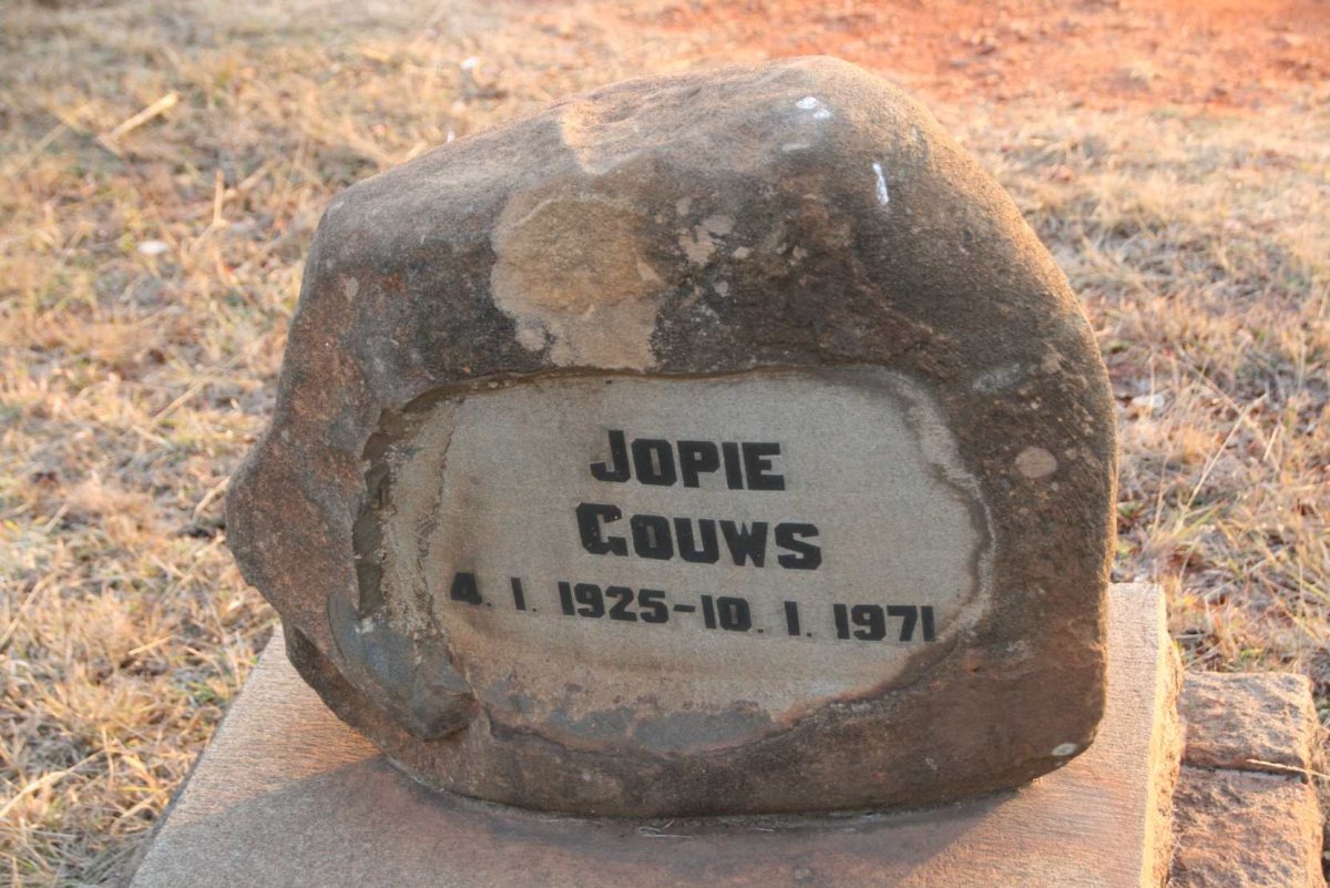 GOUWS Jopie 1925-1971
