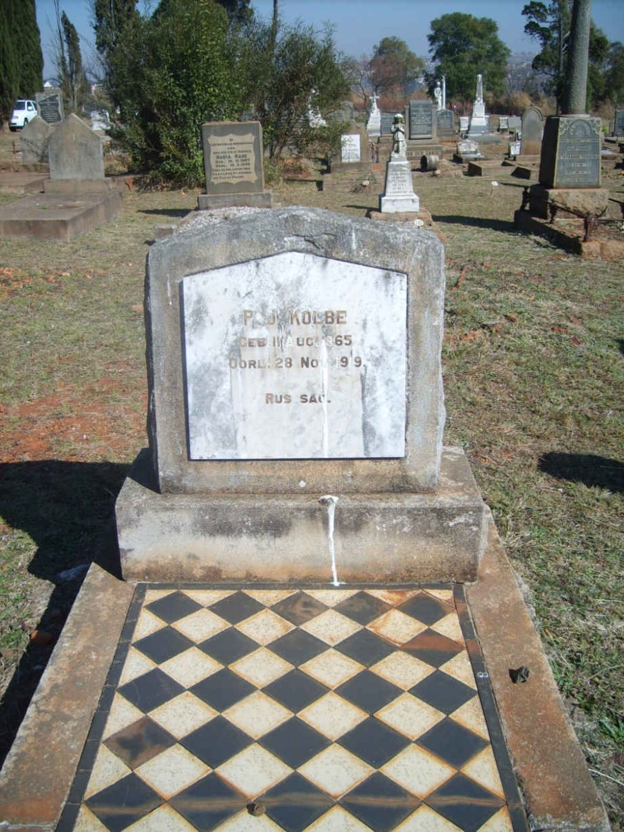 KOLBE P.J. 1865-1919