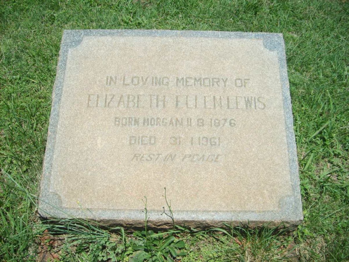 LEWIS Elizabeth Ellen nee MORGAN 1876-1961