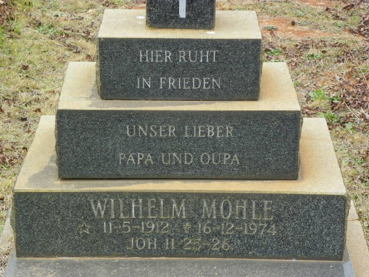 MÖHLE Wilhelm 1912-1974