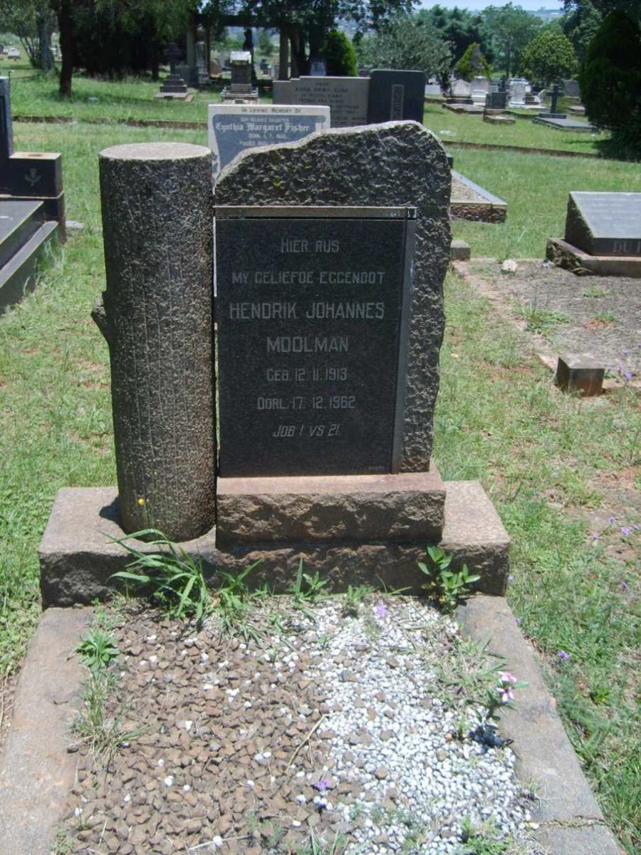 MOOLMAN Hendrik Johannes 1913-1962