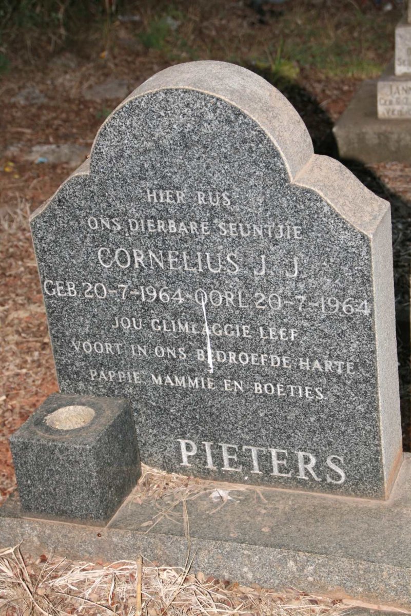 PIETERS Cornelius J.J. 1964-1964