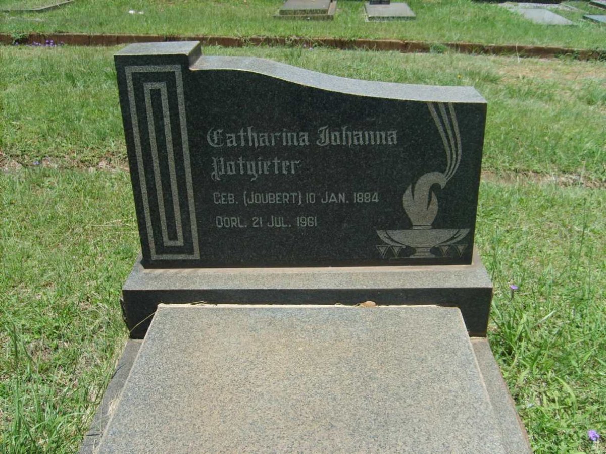 POTGIETER Catharina Johanna nee JOUBERT 1884-1961