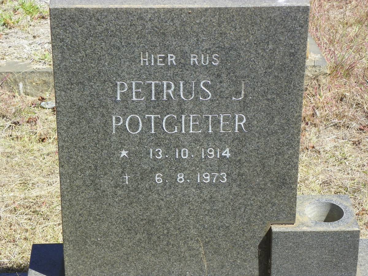 POTGIETER Petrus J. 1914-1973