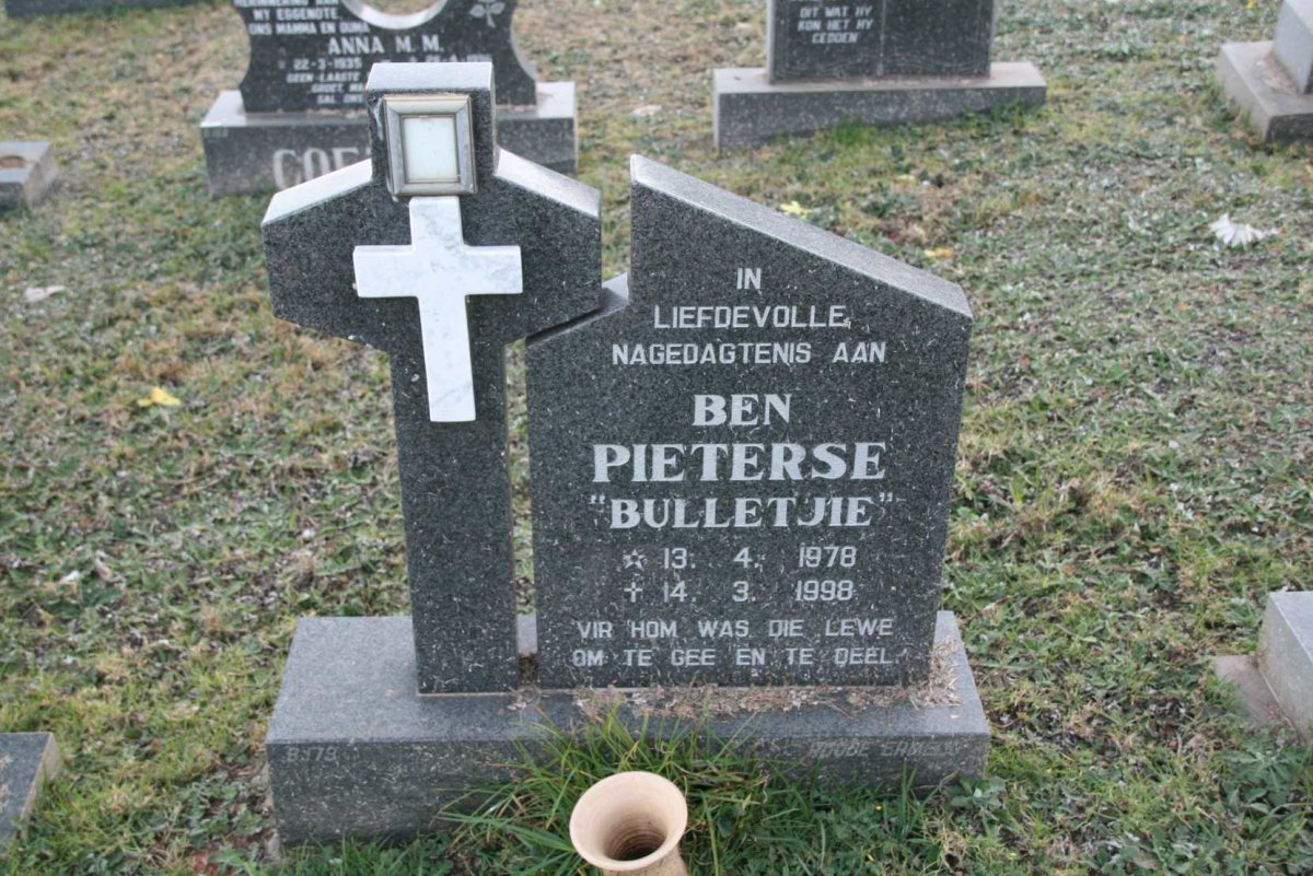 PIETERSE Ben 1978-1998