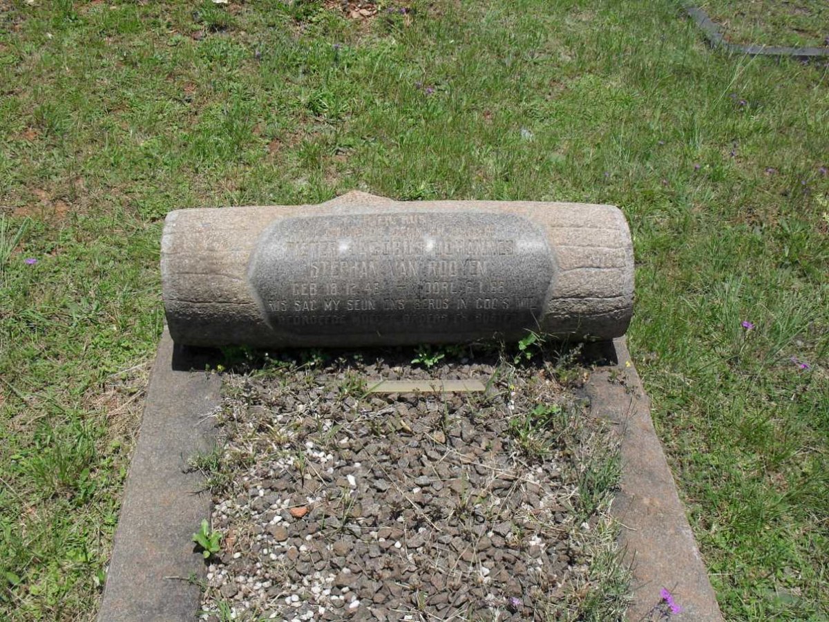 ROOYEN Pieter ? Johannes Stephan, van 1948-196?