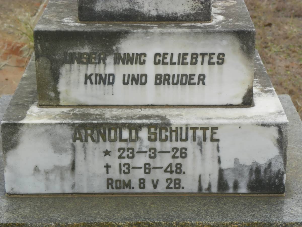 SCHUTTE Arnold 1926-1948