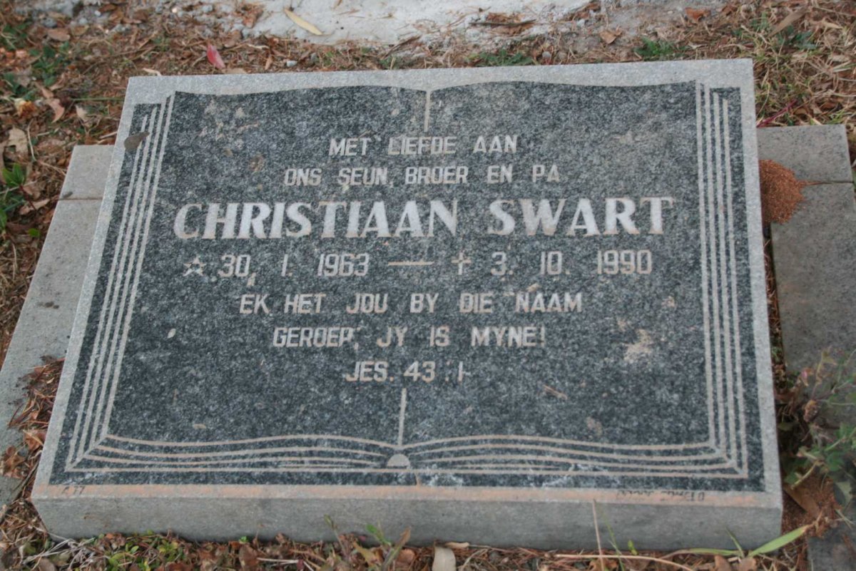 SWART Christiaan 1963-1990