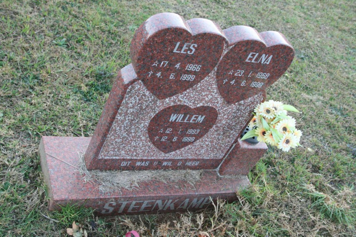 STEENKAMP Les 1966-1999 &amp; Elna 1968-1999 :: STEENKAMP Willem 1993-1999