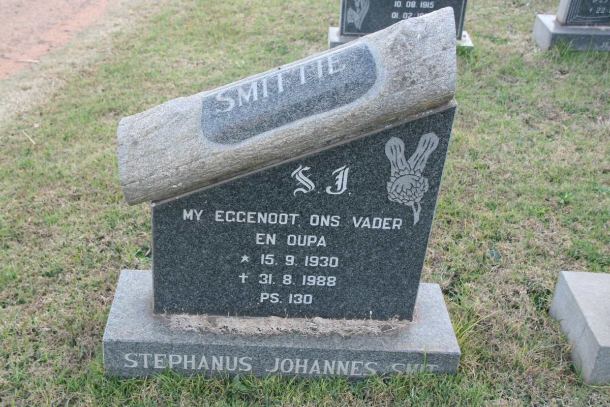 SMIT Stephanus Johannes 1930-1988