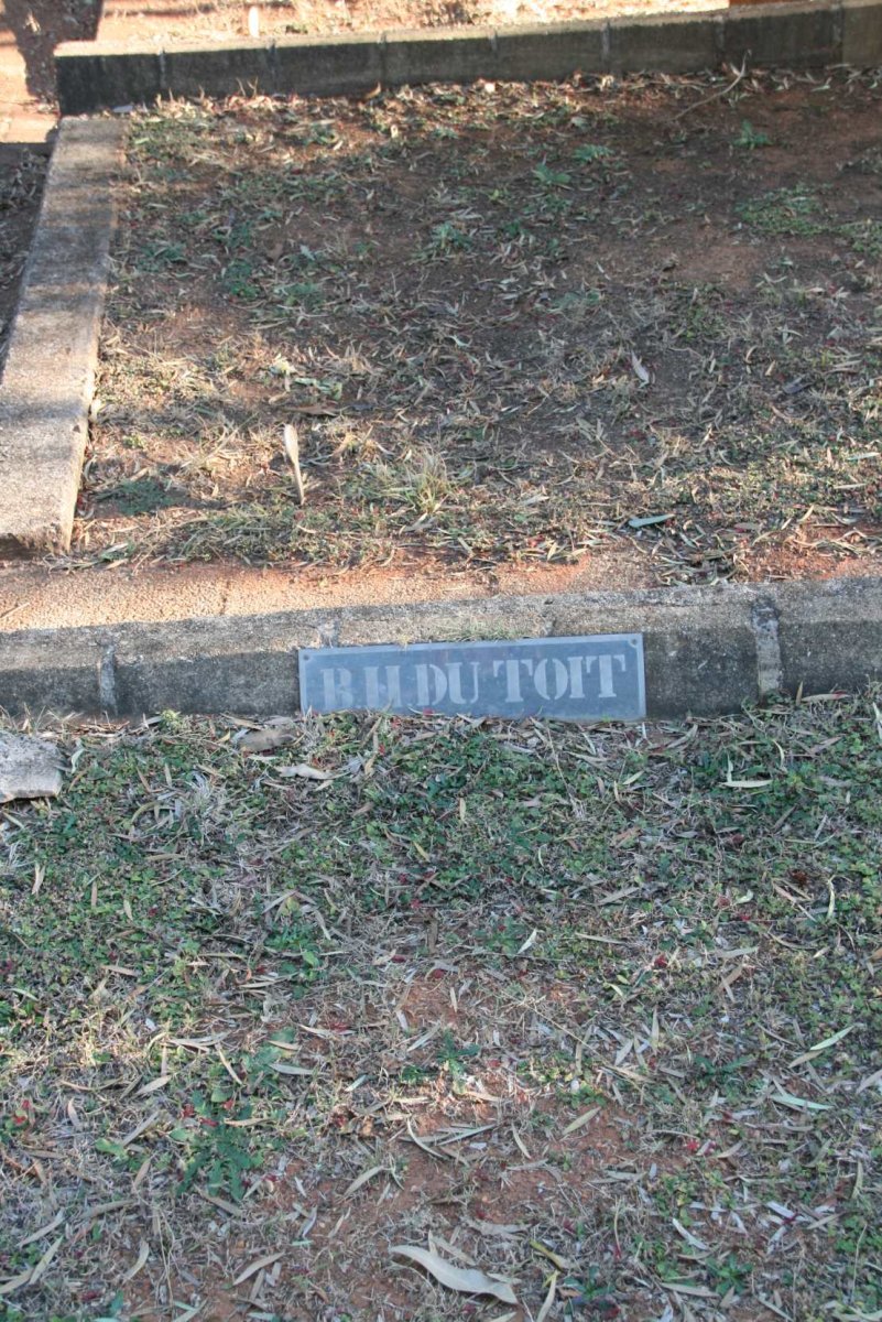 TOIT B.H., du