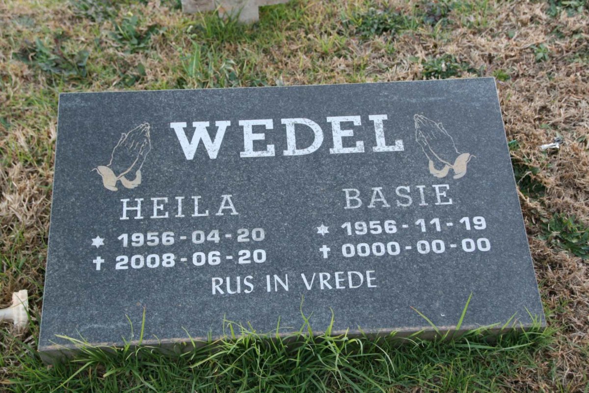 WEDEL Basie 1956-0000 &amp; Heila 1956-2008