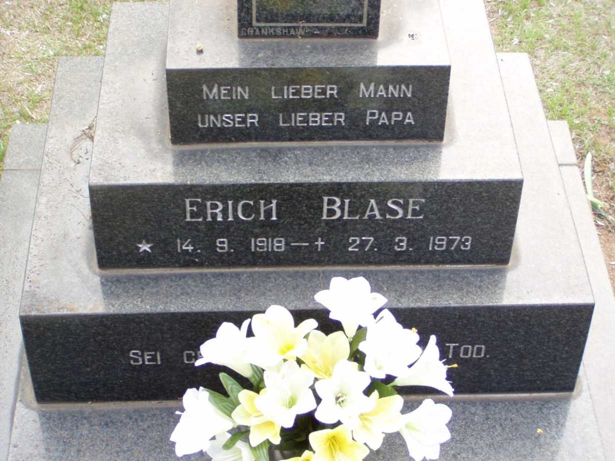 BLASE Erich 1918-1973